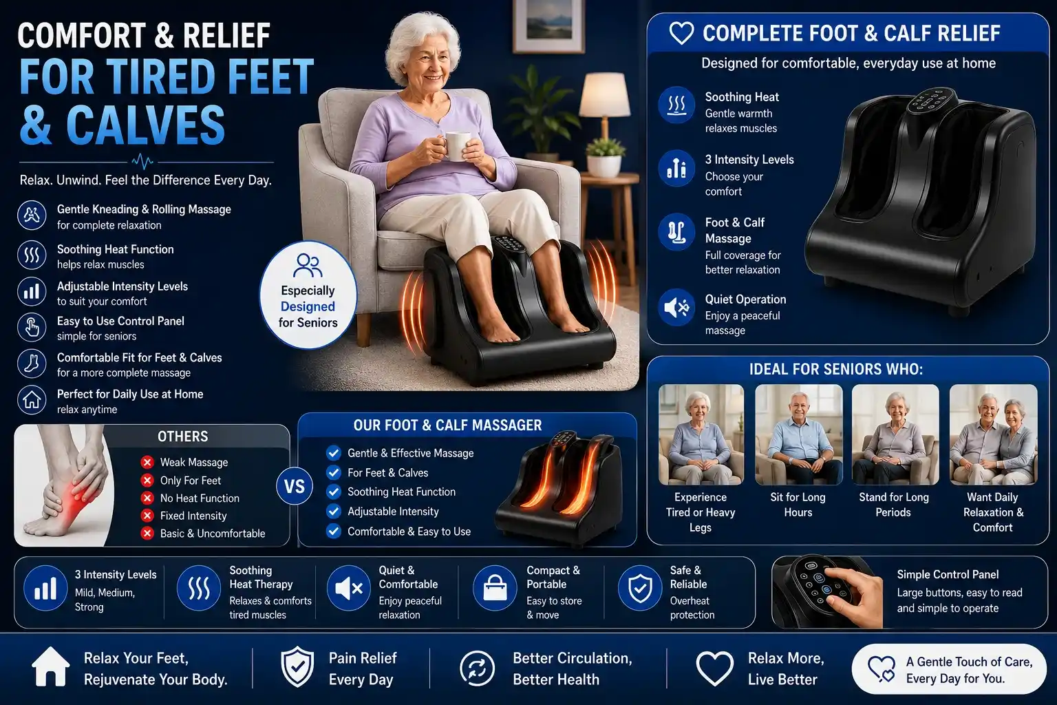 Foot & Calf Massager - Image 2